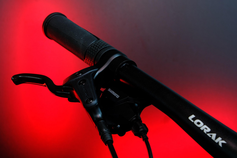 Lorak LX5 HD Матовый Чёрный/Серый рама 17 (на рост 155-173)