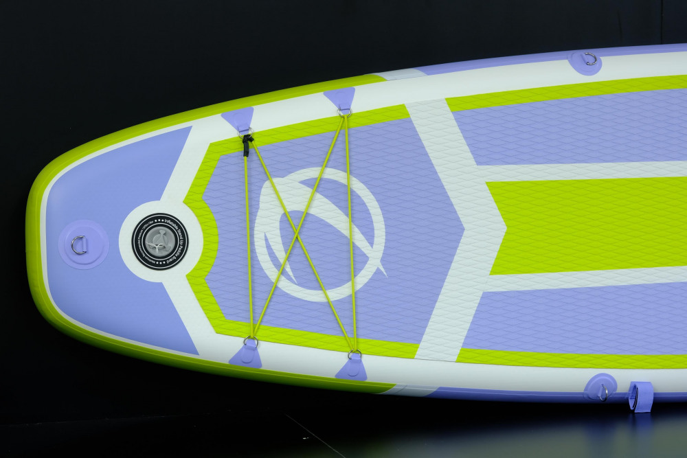 Сапборд Lorak 913 (350*84*15) сиренево-зелёный, код 77913